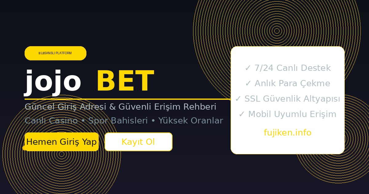 Jojobet